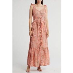 Raga Salma Tiered Ruffled Maxi Dress